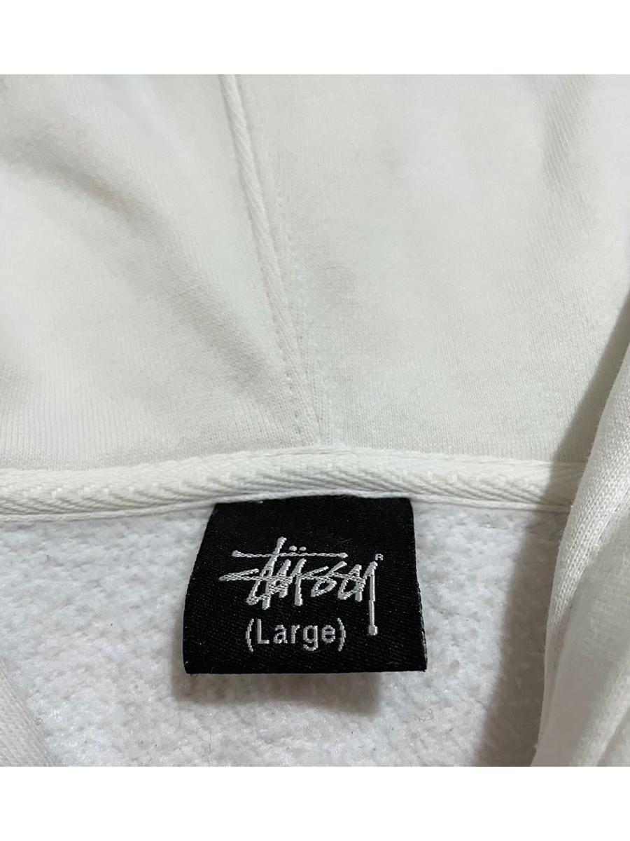 USA製 90´s STUSSY Shadow Man Hoodie-