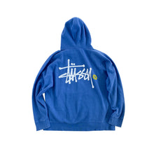 Load image into Gallery viewer, Stussy Blue Hoodie Sweater
