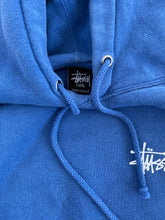 Load image into Gallery viewer, Stussy Blue Hoodie Sweater
