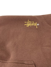 Load image into Gallery viewer, Stussy Vintage Brown Logo Hoodie
