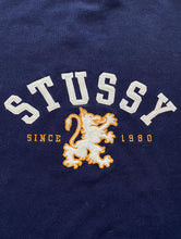 Load image into Gallery viewer, Stussy Navy Crest Crewneck
