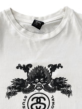 Load image into Gallery viewer, Stussy Black and White Dragon Shirt
