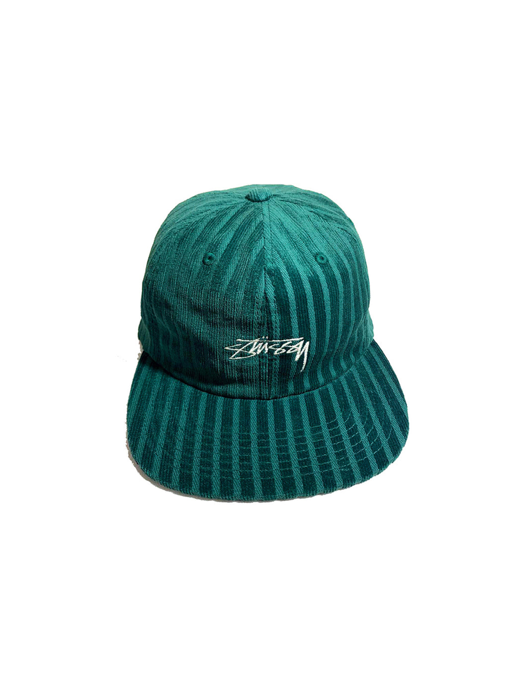 Stussy Green Striped Hat