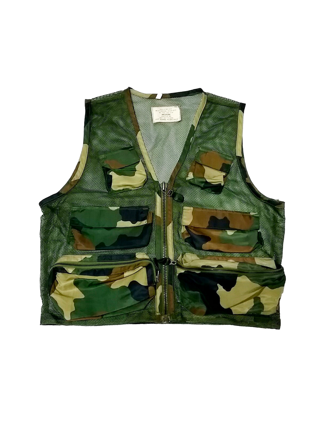 Houston Inc Camouflage Vest Size