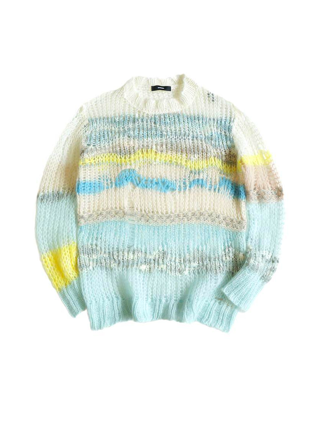 Diesel Vintage Mohair Colorblock Sweater