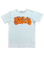Load image into Gallery viewer, Comme des Garcons x Kaws Orange Logo Shirt

