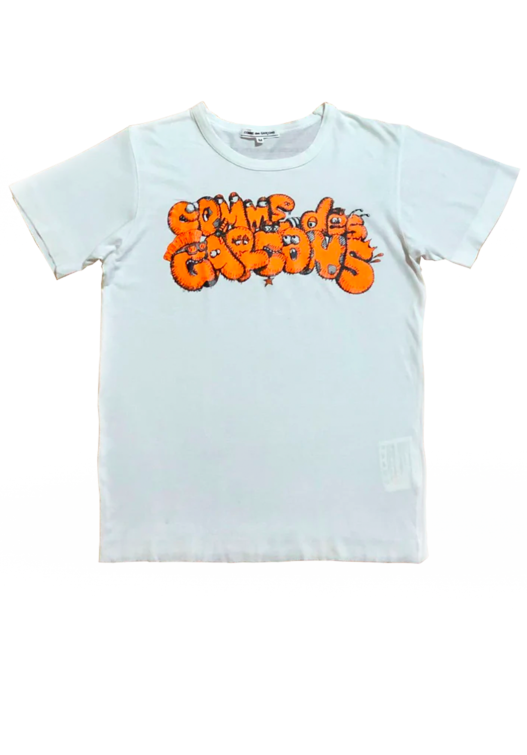 Comme des Garcons x Kaws Orange Logo Shirt