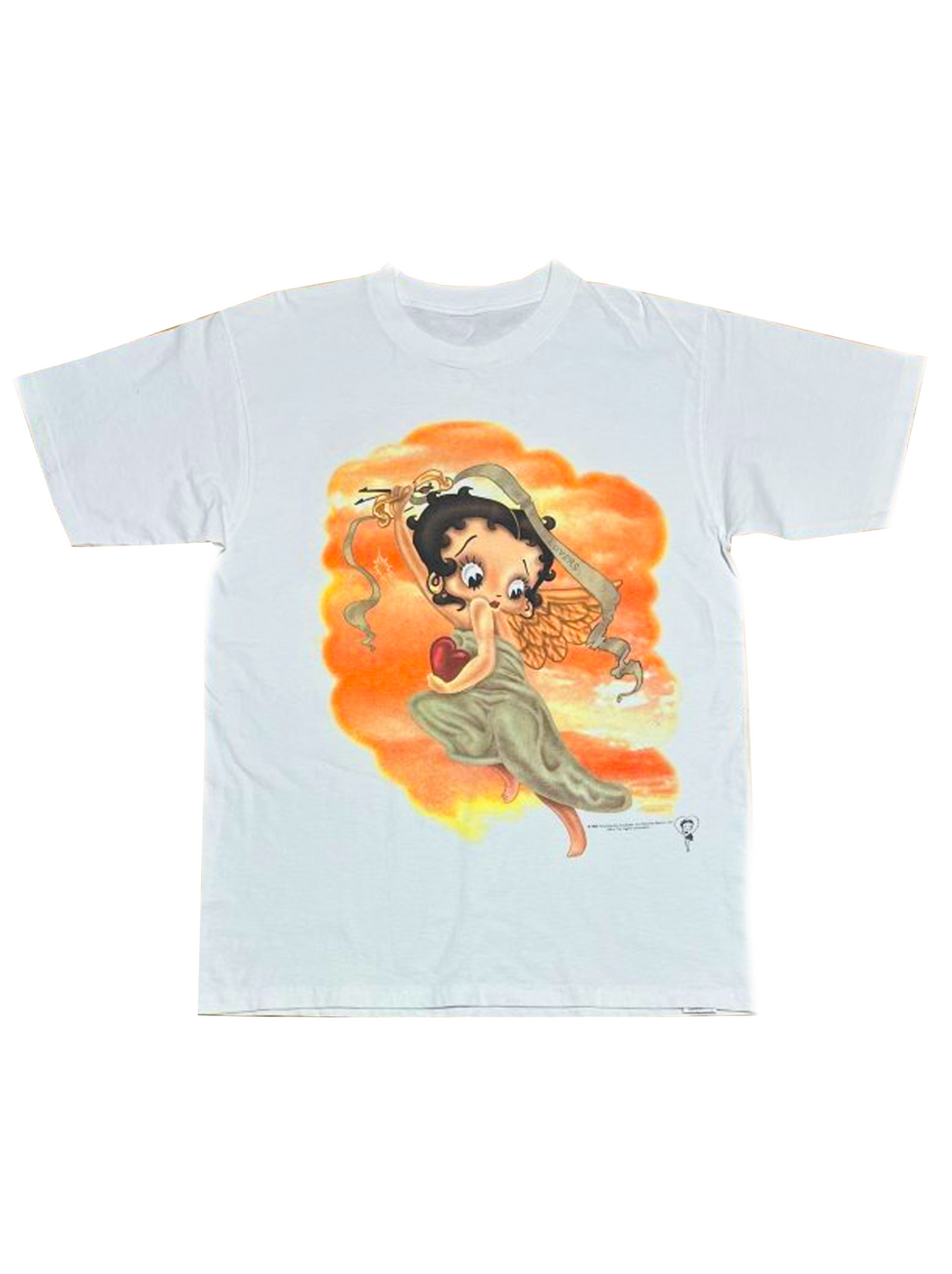 Betty Boop Rare Orange Sunset T-Shirt