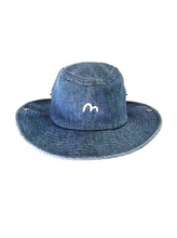 Load image into Gallery viewer, Evisu Rare Cowboy Denim Hat
