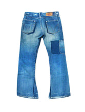 Load image into Gallery viewer, Hysteric Glamour Blue Patchwork Distressed Denim
