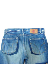 Load image into Gallery viewer, Hysteric Glamour Blue Patchwork Distressed Denim
