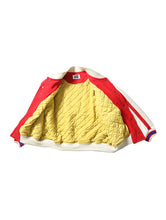 Load image into Gallery viewer, Issey Miyake Rare Red and Yellow 80s Padded Bomber
