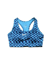 Load image into Gallery viewer, Nike Blue Checkered Sports Bra
