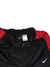 Load image into Gallery viewer, Nike Black and Red Stripe Tearaway Nylon Pants
