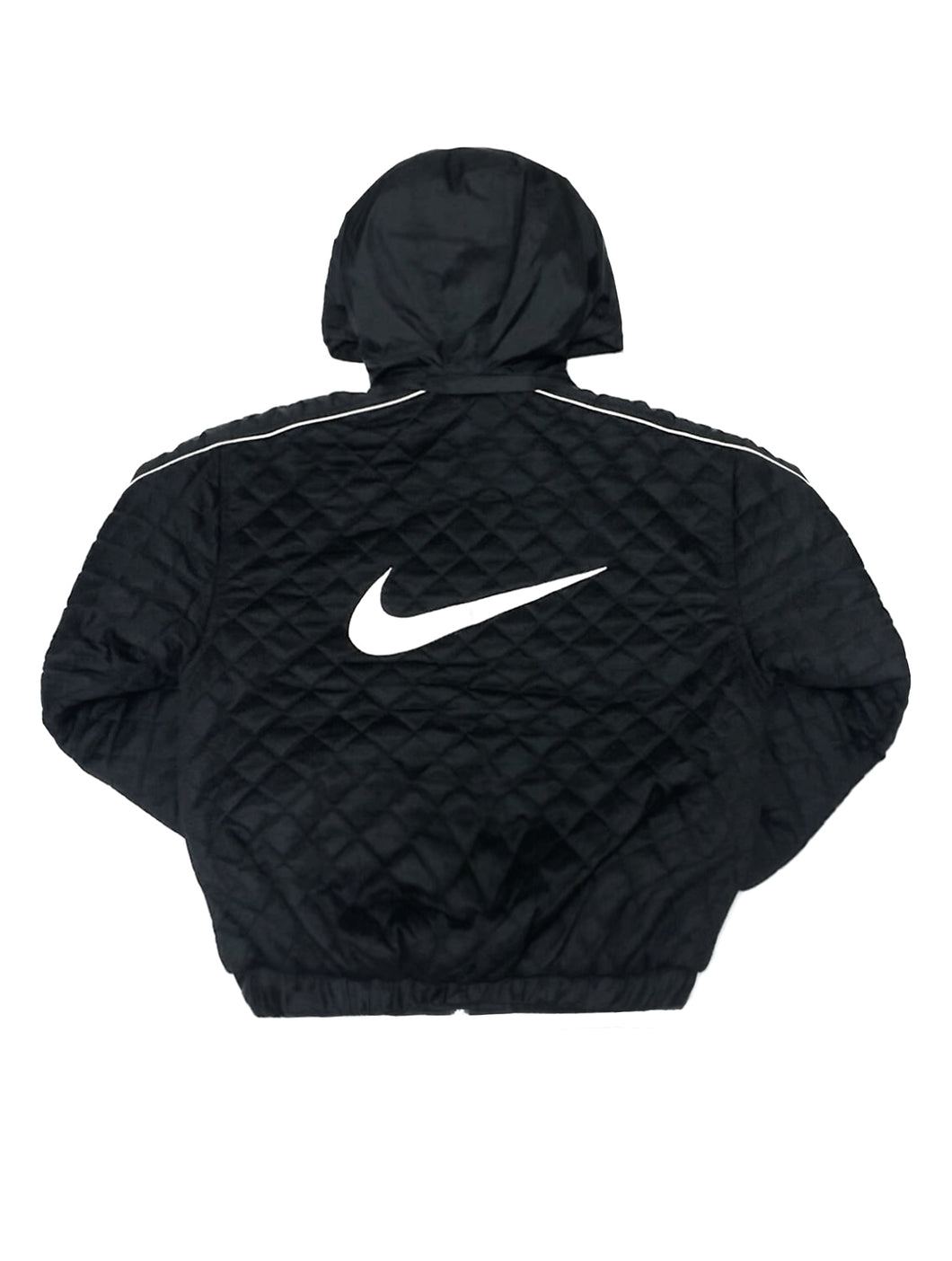 Nike Rare Quilted Black Bomber Jacket