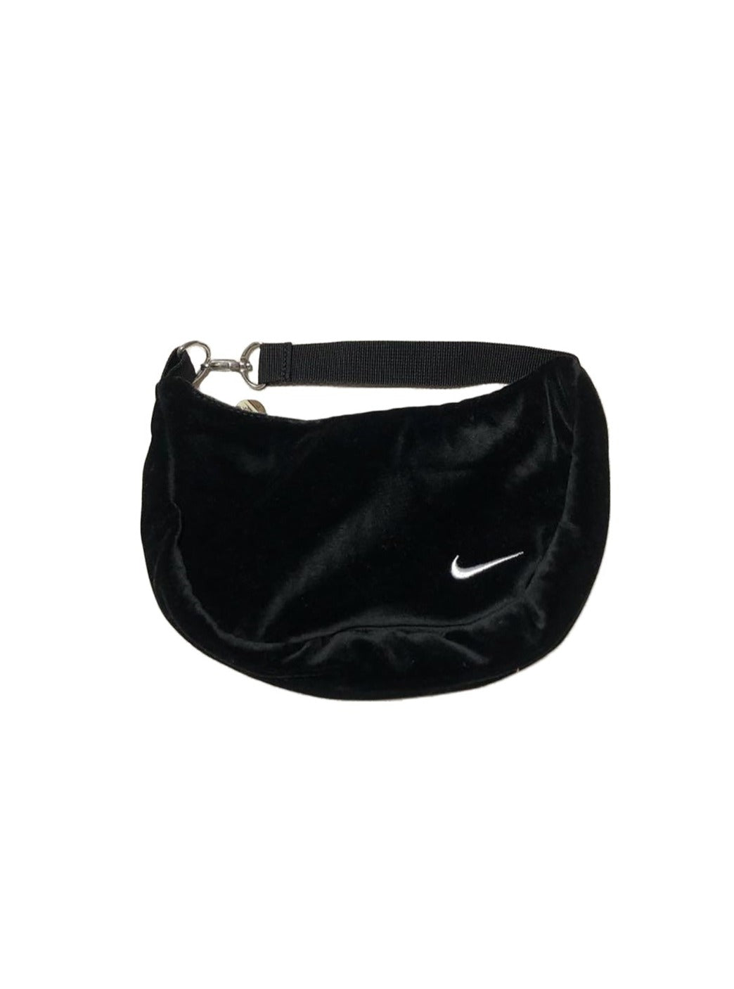 Nike Rare Black Velvet Handbag