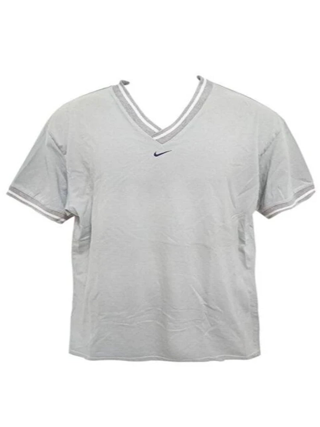 Nike Grey Sports V-Neck Shirt