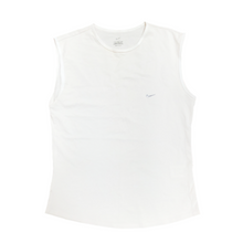 Load image into Gallery viewer, Nike Dri-Fit White Jersey Tank
