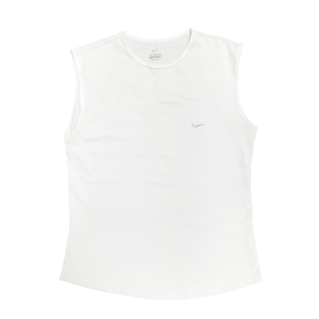 Nike Dri-Fit White Jersey Tank