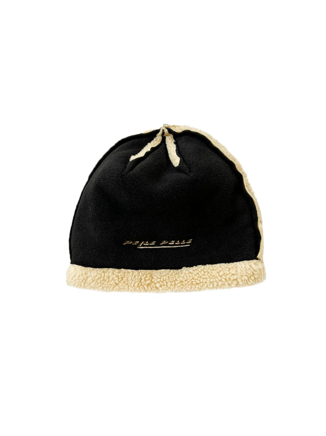 Pelle Pelle Black Fleece Shearling Hat
