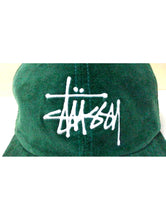 Load image into Gallery viewer, Stussy Green Logo Hat
