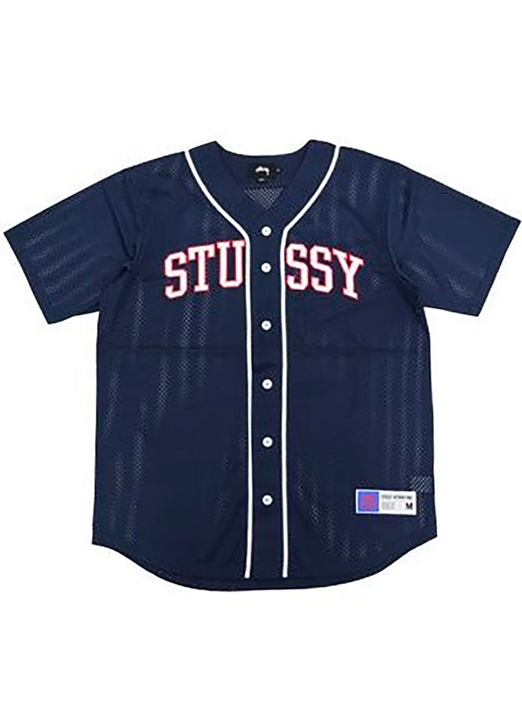 Stussy Rare Navy Baseball Jersey – intoike