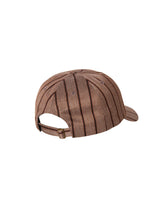 Load image into Gallery viewer, Stussy Brown Pinstripe Rare Baseball Cap
