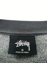Load image into Gallery viewer, Stussy Black Graphic Sweater

