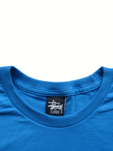 Load image into Gallery viewer, Stussy x Robin Clare Blue Graphic Shirt
