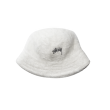 Load image into Gallery viewer, Stussy White Furry Hat
